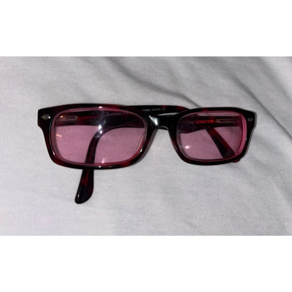 Success XPL Corey Eyeglass frame 52-18-140 Pink Tortoise Shell plastic eyewear